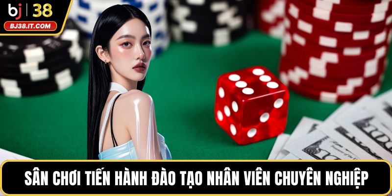 Sân chơi tiến hành đào tạo nhân viên chuyên nghiệp